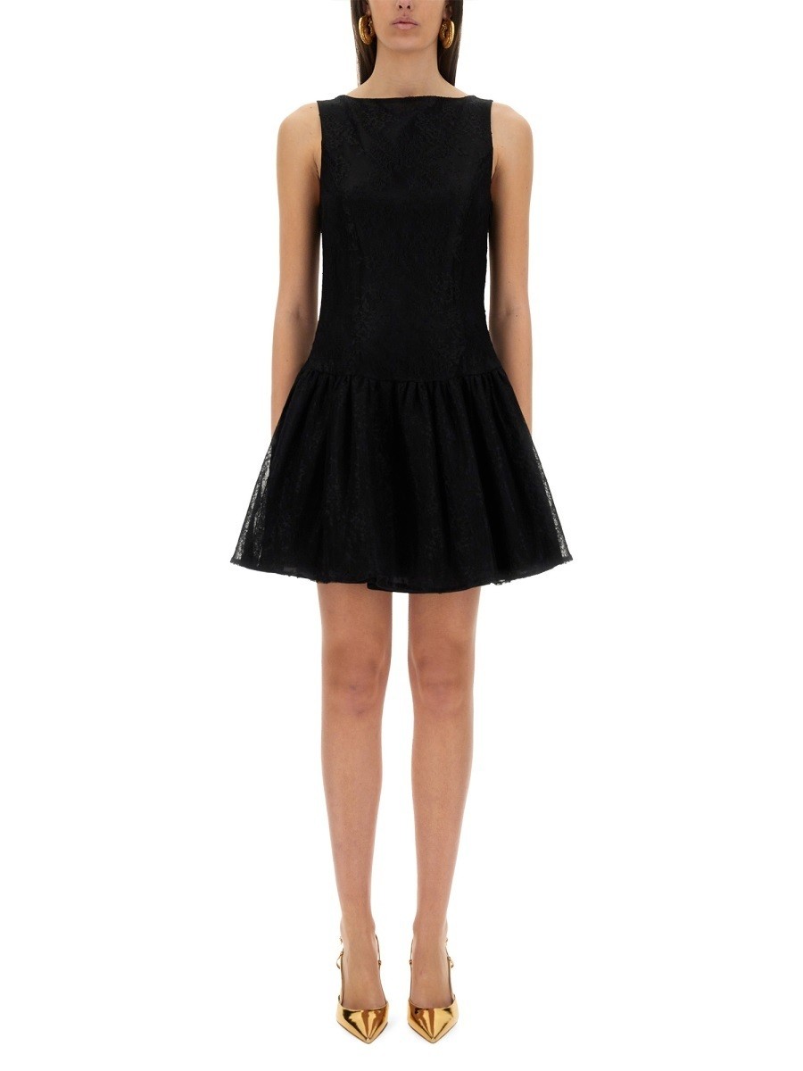 ˥ å NINA RICCI ԡ ɥ쥹 ǥ ֥å Dresses 354828 BLACK  ̵ ...