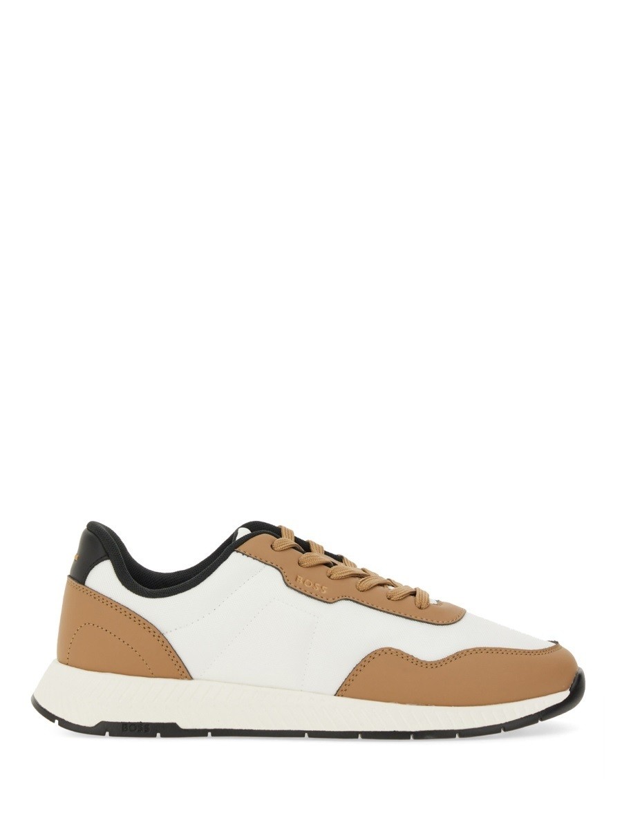 ܥ BOSS ˡ  ۥ磻 Sneakers 349471 WHITE  ̵ åԥ̵ 2025SS el