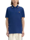 フレッド ペリー FRED PERRY ポロシャツ メンズ ブルー Polo shirts 343857 BLUE 関税 送料無料 ラッピング無料 2025SS el