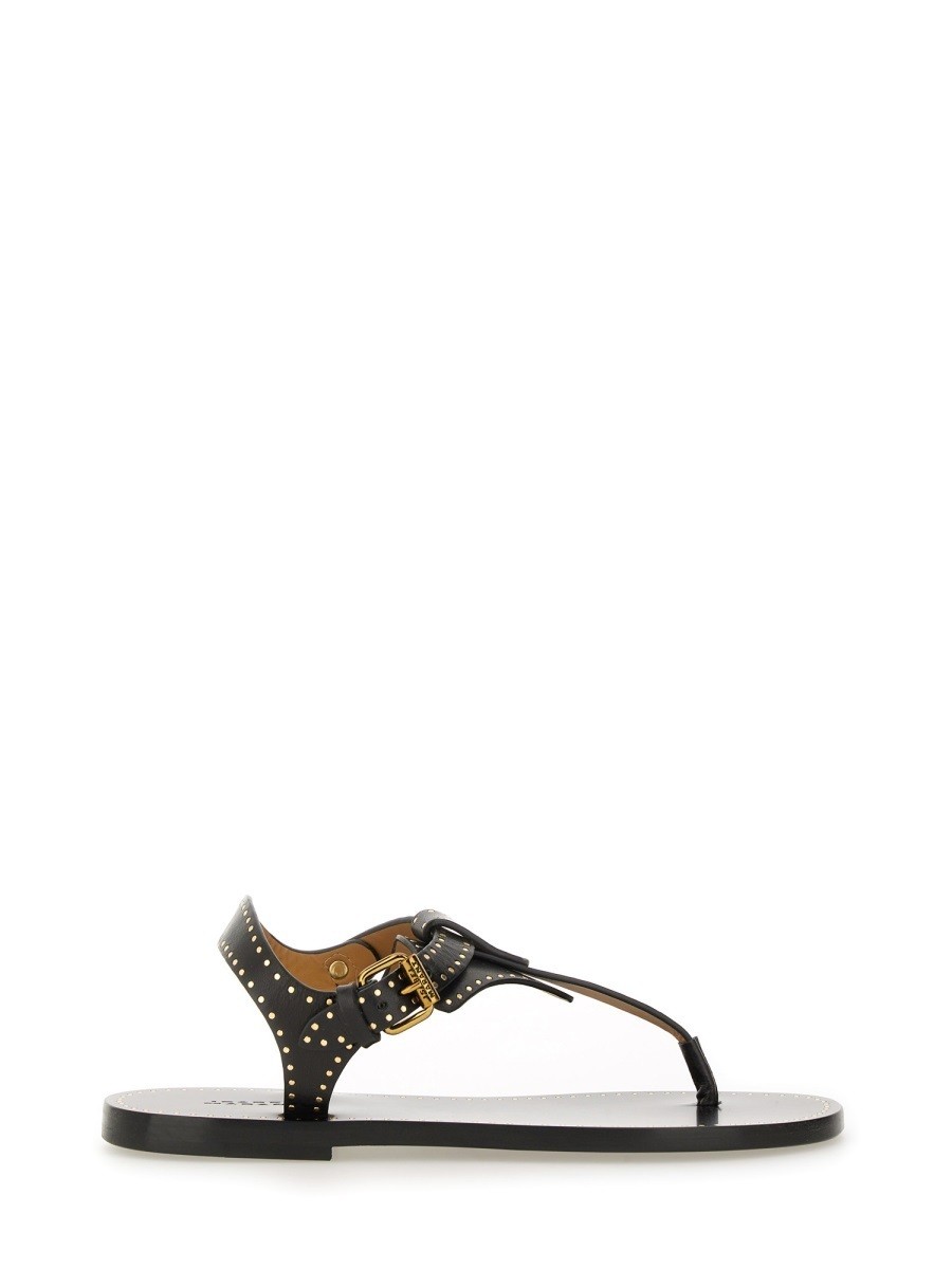 ٥ ޥ ISABEL MARANT  ǥ ֥å Sandals 347556 BLACK  ̵ ...
