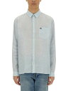 ラコステ LACOSTE シャツ メンズ Shirts 358800 AZURE 関税 送料無料 ラッピング無料 2025SS el