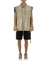リック・オウエンス・ダークシャドウ RICK OWENS DRKSHDW ジレ ベスト メンズ ゴールド Vests 353264 GOLD 関税 送料無料 ラッピング無料 2025SS el