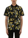 ヴェルサーチ ジーンズ クチュール VERSACE JEANS COUTURE ポロシャツ メンズ ブラック Polo shirts 350199 BLACK 関税 送料無料 ラッピング無料 2025SS el
