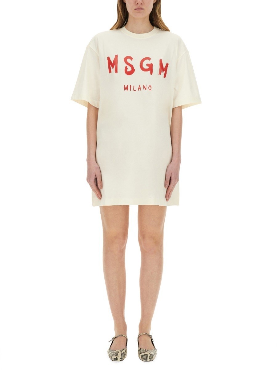 ݥȺ4!! २ MSGM ԡ ɥ쥹 ǥ Dresses 345741 IVORY  ...