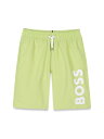 【本日ポイント4倍!!】 ヒューゴ ボス HUGO BOSS 海水パンツ スイムウェア ボーイズ グリーン Swim shorts 359303 GREEN 関税 送料無料 ラッピング無料 2025SS el