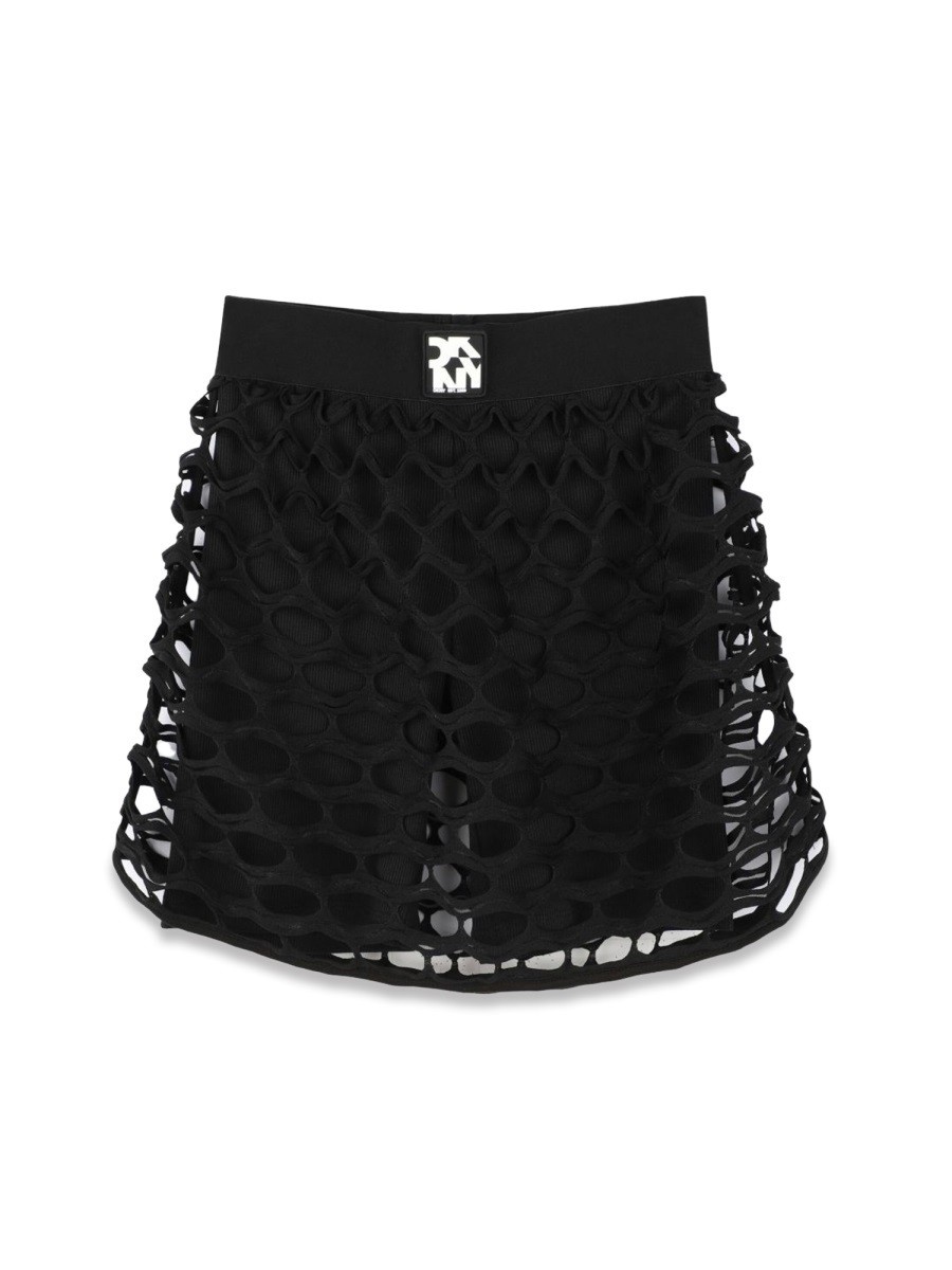 ǥ   磻 DKNY ߥ˥Хå  륺 ֥å Mini-skirts 359140 BLACK  ̵...
