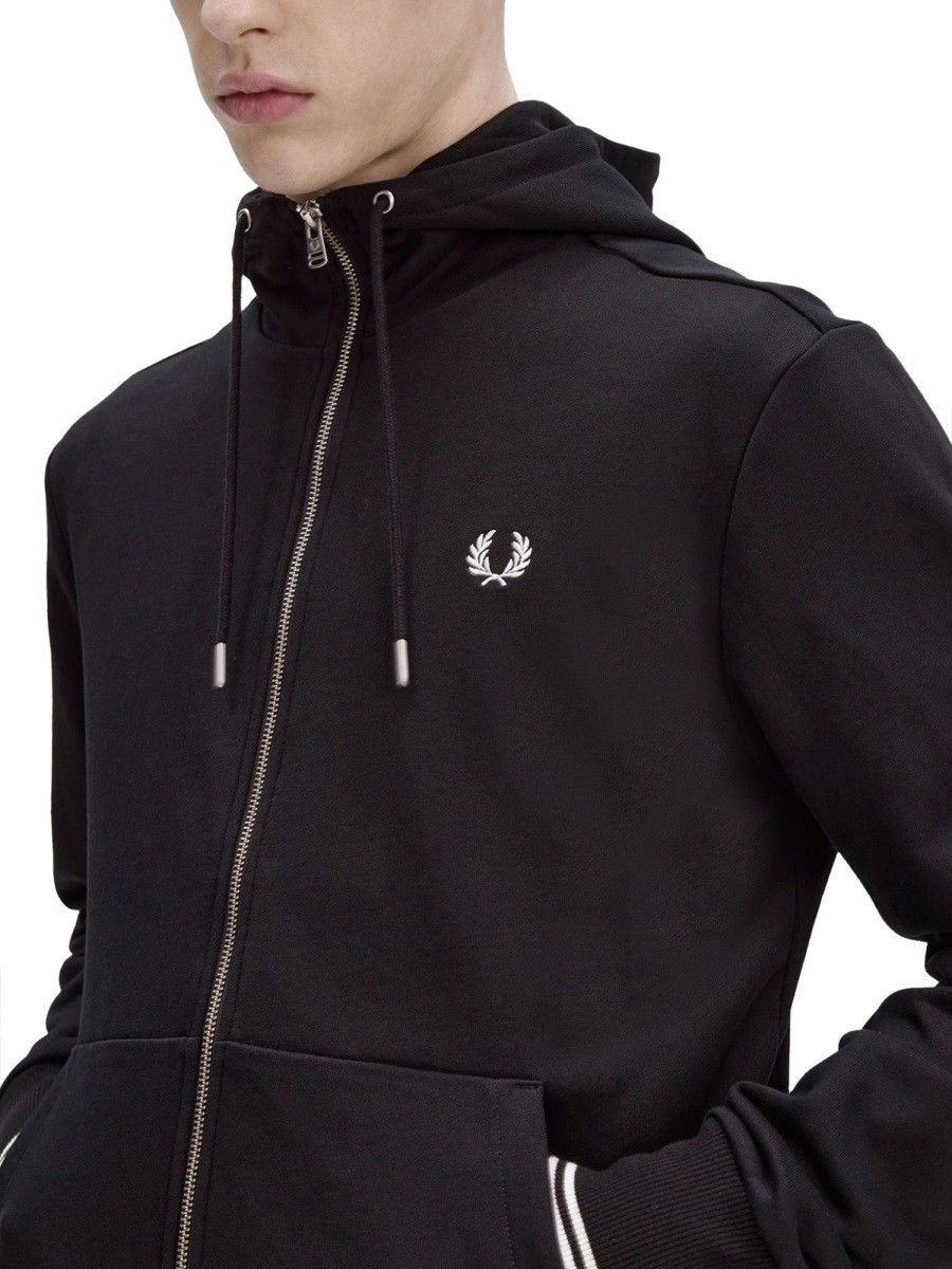 եå ڥ꡼ FRED PERRY åȥ ȥ졼ʡ  ֥å Sweatshirts 350498 BLACK ...