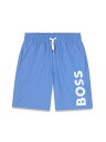 【本日ポイント4倍!!】 ヒューゴ ボス HUGO BOSS 海水パンツ スイムウェア ボーイズ ブルー Swim shorts 359186 BLUE 関税 送料無料 ラッピング無料 2025SS el