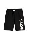 【本日ポイント4倍!!】 ヒューゴ ボス HUGO BOSS 海水パンツ スイムウェア ボーイズ ブラック Swim shorts 359282 BLACK 関税 送料無料 ラッピング無料 2025SS el
