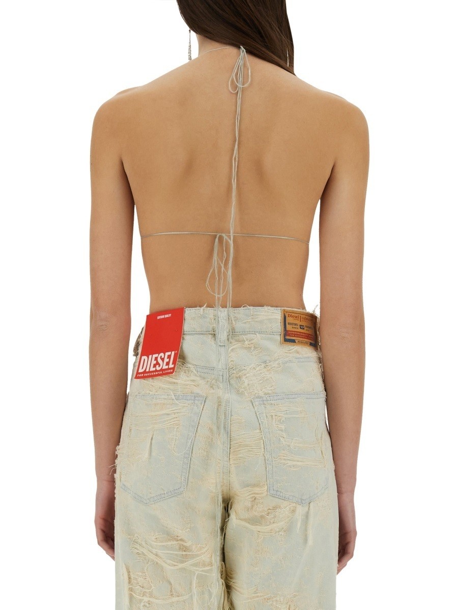 ǥ DIESEL T ȥåץ ǥ ֥롼 T-shirts and tops 359967 DENIM  ̵...