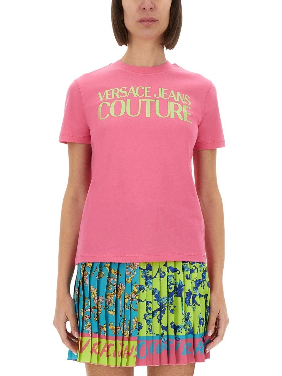 륵󥺡塼 VERSACE JEANS COUTURE ݥ T ǥ ԥ T-shirts...
