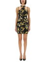 ヴェルサーチェ・ジーンズ・クチュール VERSACE JEANS COUTURE ワンピース ドレス レディース ブラック Dresses 348260 BLACK 関税 送料無料 ラッピング無料 2025SS el