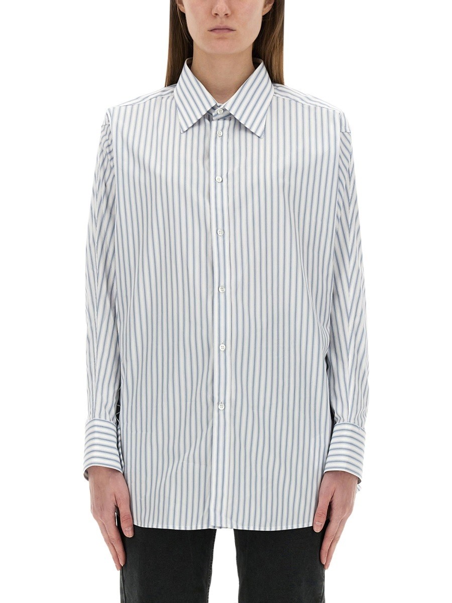 ᥾ ޥ른 MAISON MARGIELA  ǥ Shirts 350295 BABY BLUE  ̵ ...