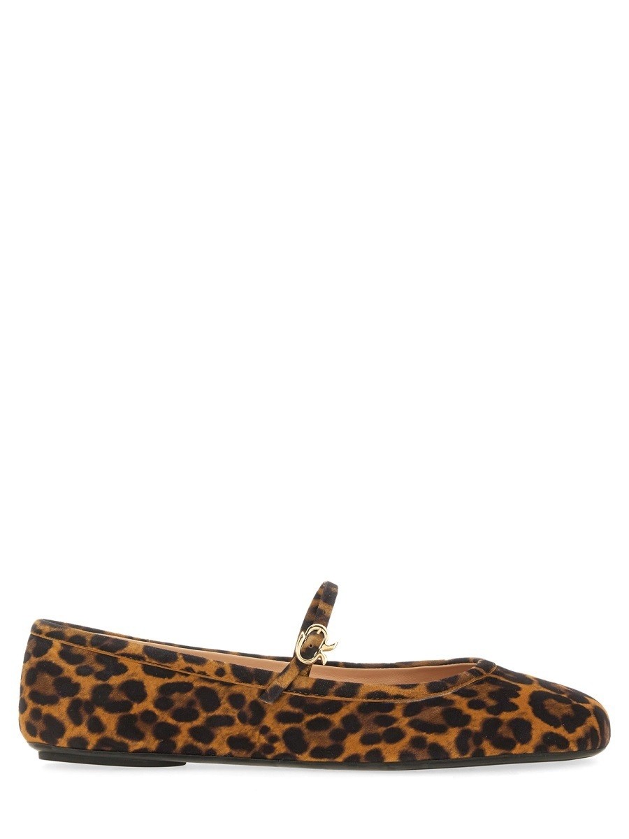 ȥå GIANVITO ROSSI  ǥ Sandals 363133 ANIMALIER  ̵ ...