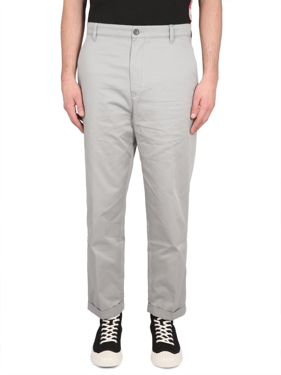 󥾡 KENZO ܥ ѥ  졼 Trousers 270394 GREY  ̵ åԥ̵ 2023SS...