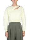 【本日ポイント4倍!!】 アレキサンダー マックイーン ALEXANDER MCQUEEN トレーナー レディース Sweatshirts 269189 IVORY 関税 送料無料 ラッピング無料 2023SS el