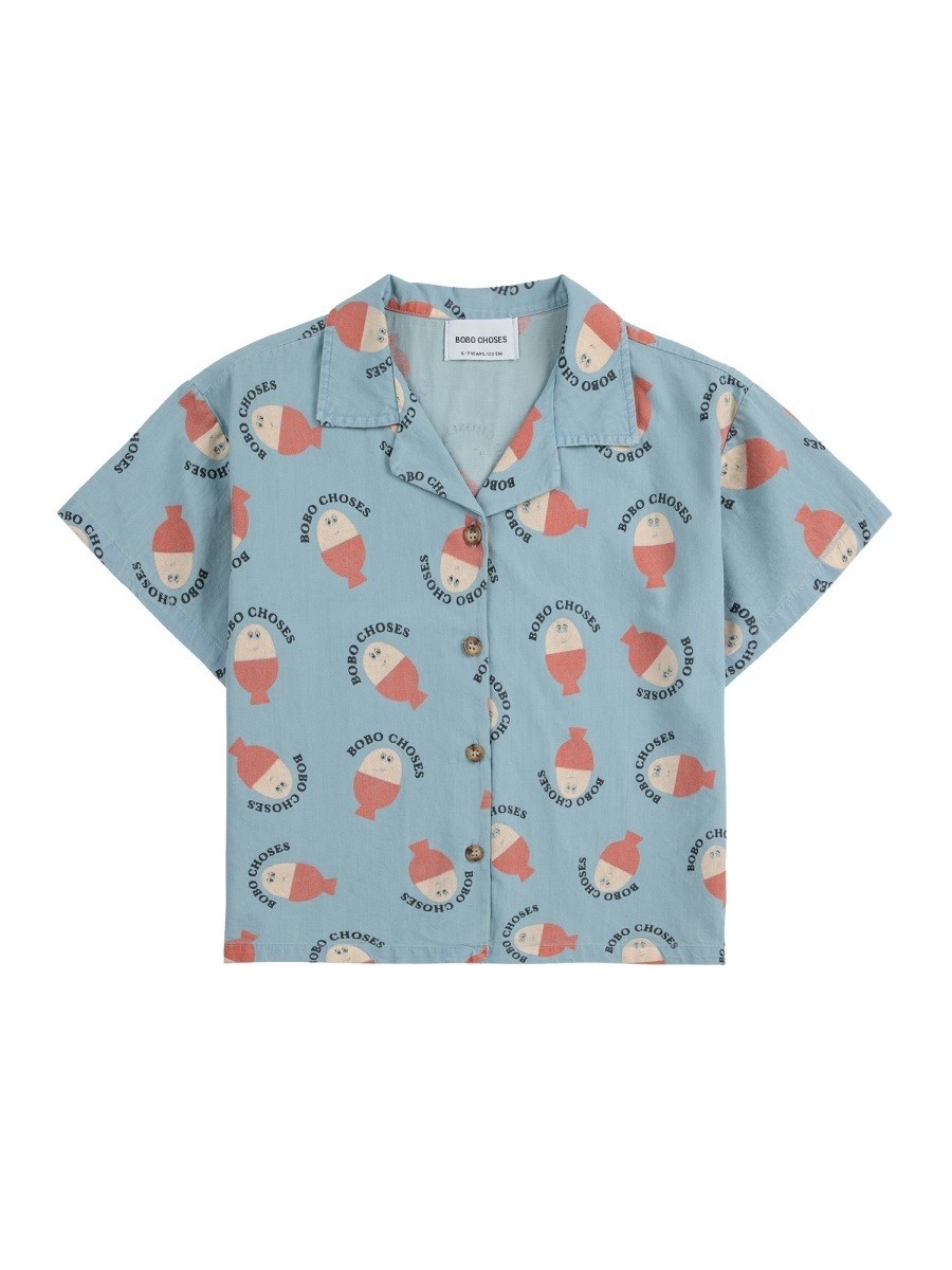 ݥȺ4!! ܥܥ硼 BOBO CHOSES ݥ ȥåץ ܡ ֥롼 Polo shirts 3604...