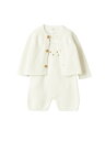 TEDDY & MINOU ベビーセット ベビーウェア ベビーガールズ ホワイト Baby set 351862 WHITE 関税 送料無料 ラッピング無料 2025SS el