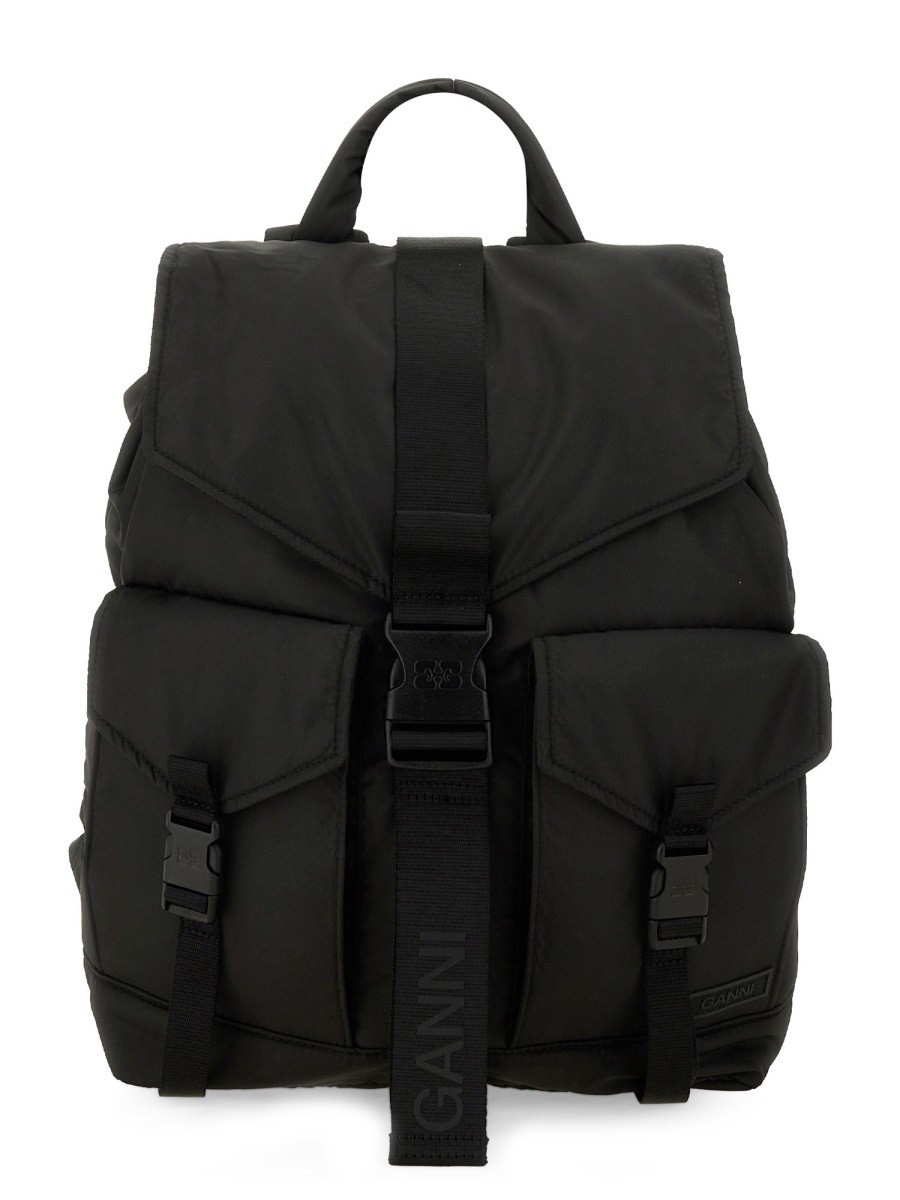 ݥȺ4!! ˡ GANNI åå Хåѥå ǥ ֥å Backpacks and bum b...