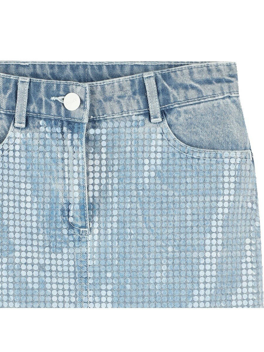 ǥ   磻 DKNY ߥ˥Хå  륺 졼 Mini-skirts 359312 GREY  ̵ ...