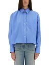【1000円OFFクーポン配布中!!】 ヴィクトリアベッカム VICTORIA BECKHAM シャツ レディース ブルー Shirts 364552 BLUE 関税 送料無料 ラッピング無料 2025AW el