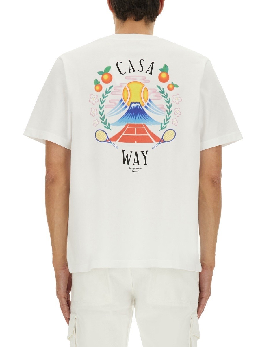 ■Casablanca■大人気 ユニセックス ホワイトTシャツ 国内発送 楽天市場】カサブランカ(Tシャツ・カットソー|トップス