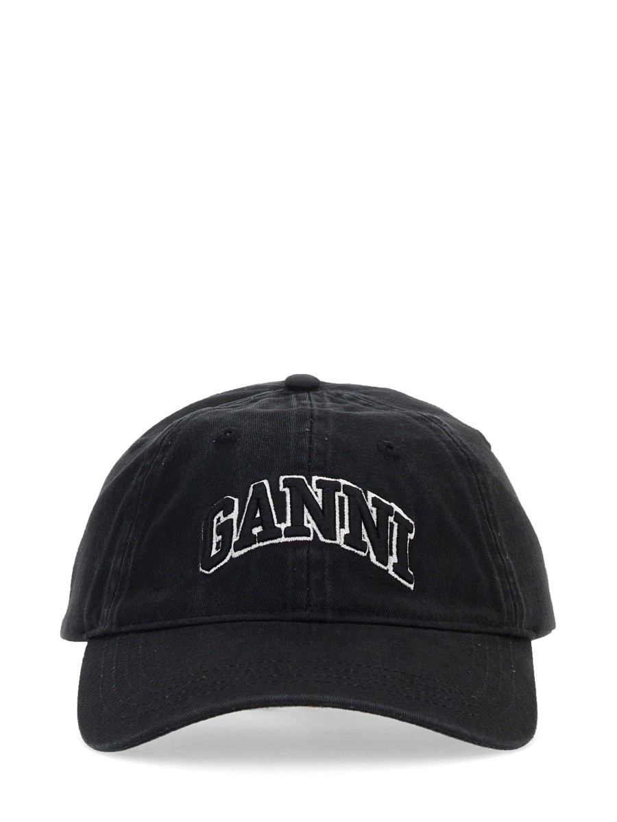 ݥȺ4!! ˡ GANNI ϥå ˹ ǥ ֥å Hats 374961 BLACK  ̵ ...
