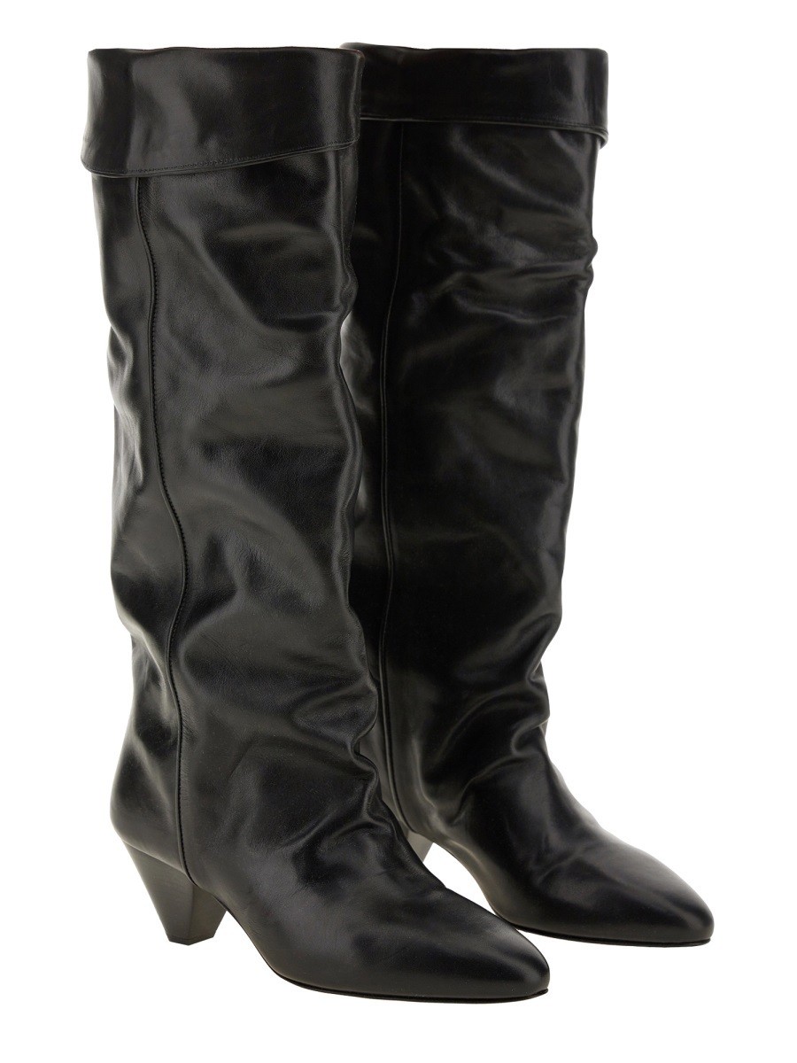 ݥȺ4!! ٥ ޥ ISABEL MARANT ֡ ǥ ֥å Boots 371177 BLAC...