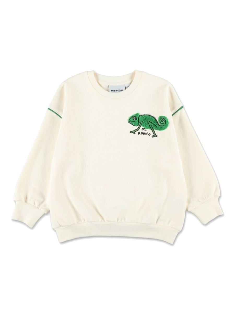 ߥ ǥ MINI RODINI 롼ͥååȥ ȥ졼ʡ 륺 ۥ磻 Crew neck sweatshi...