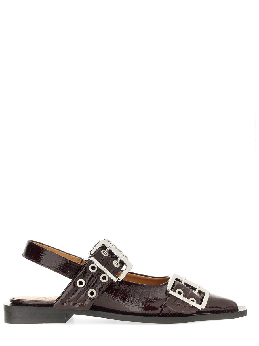 ݥȺ4!! ˡ GANNI  ǥ å Sandals 374869 BORDEAUX  ̵...