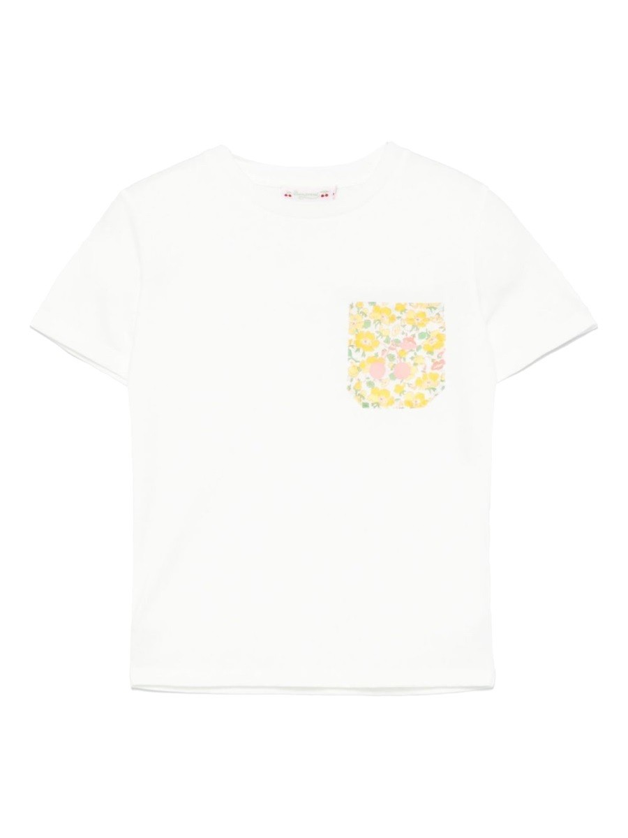 ݥȺ4!! ܥݥ BONPOINT 󥰥꡼T T 륺 ۥ磻 Long sleeve t...