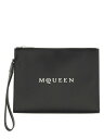 【三連休限定1000円OFF】 アレキサンダー マックイーン ALEXANDER MCQUEEN クラッチバッグ メンズ ブラック Clutch and Wristlets Bags 365133 BLACK 関税 送料無料 ラッピング無料 2025AW el