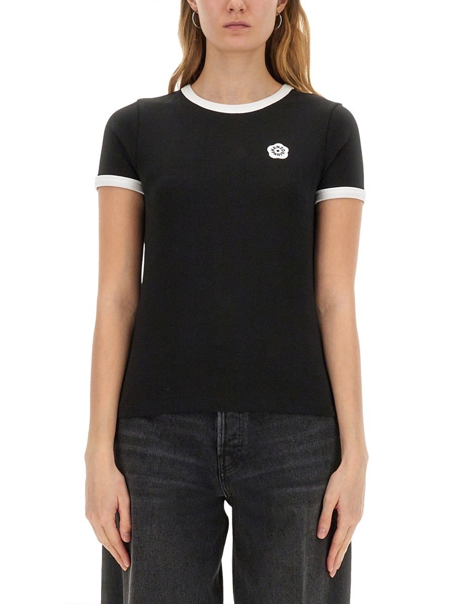 󥾡 KENZO ݥ T ǥ ֥å T-shirts and polo shirts 366259 BLACK...