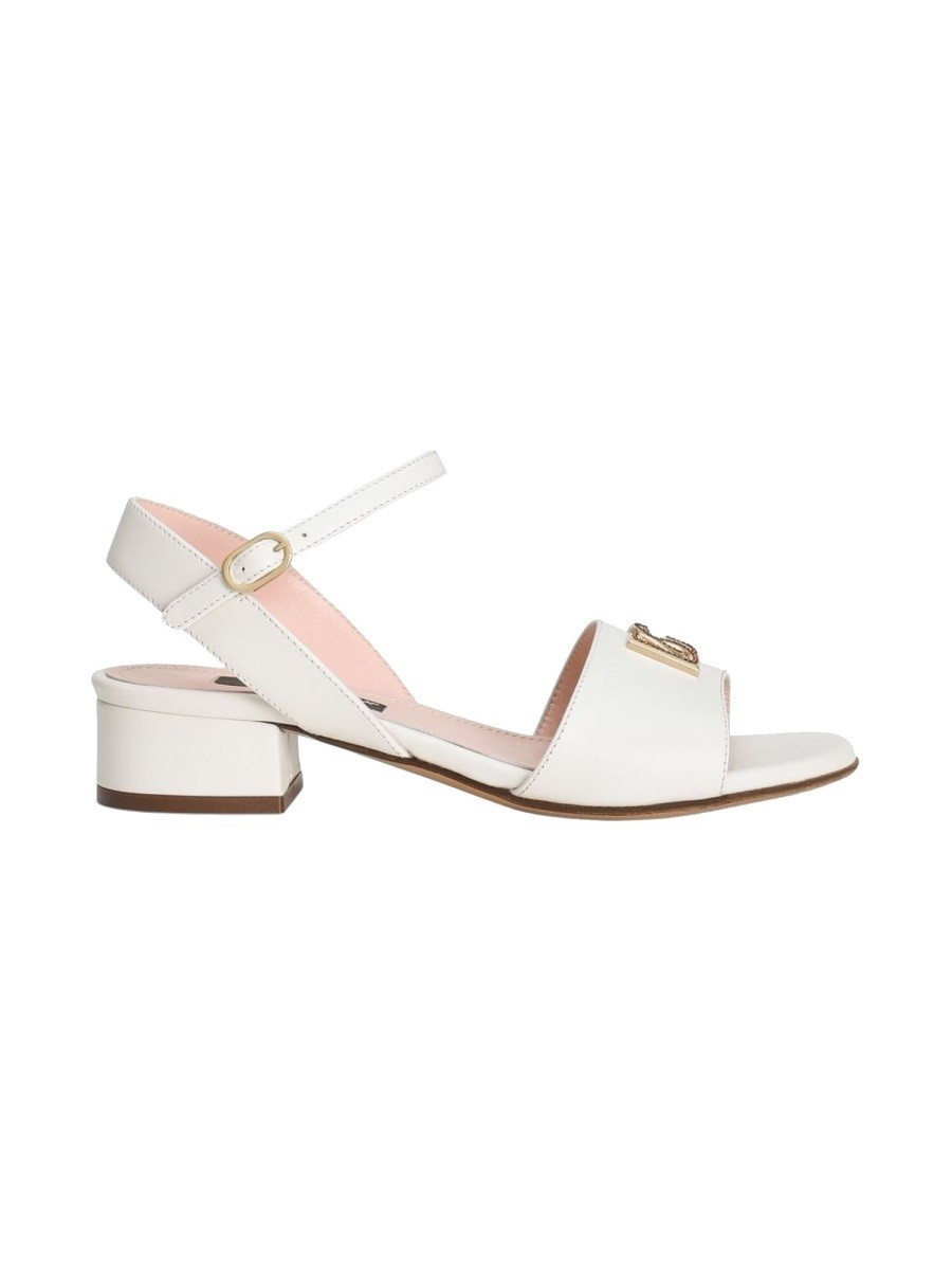 ɥåС DOLCE&GABBANA  륺 ۥ磻 Sandals 359364 WHITE  ̵ ...