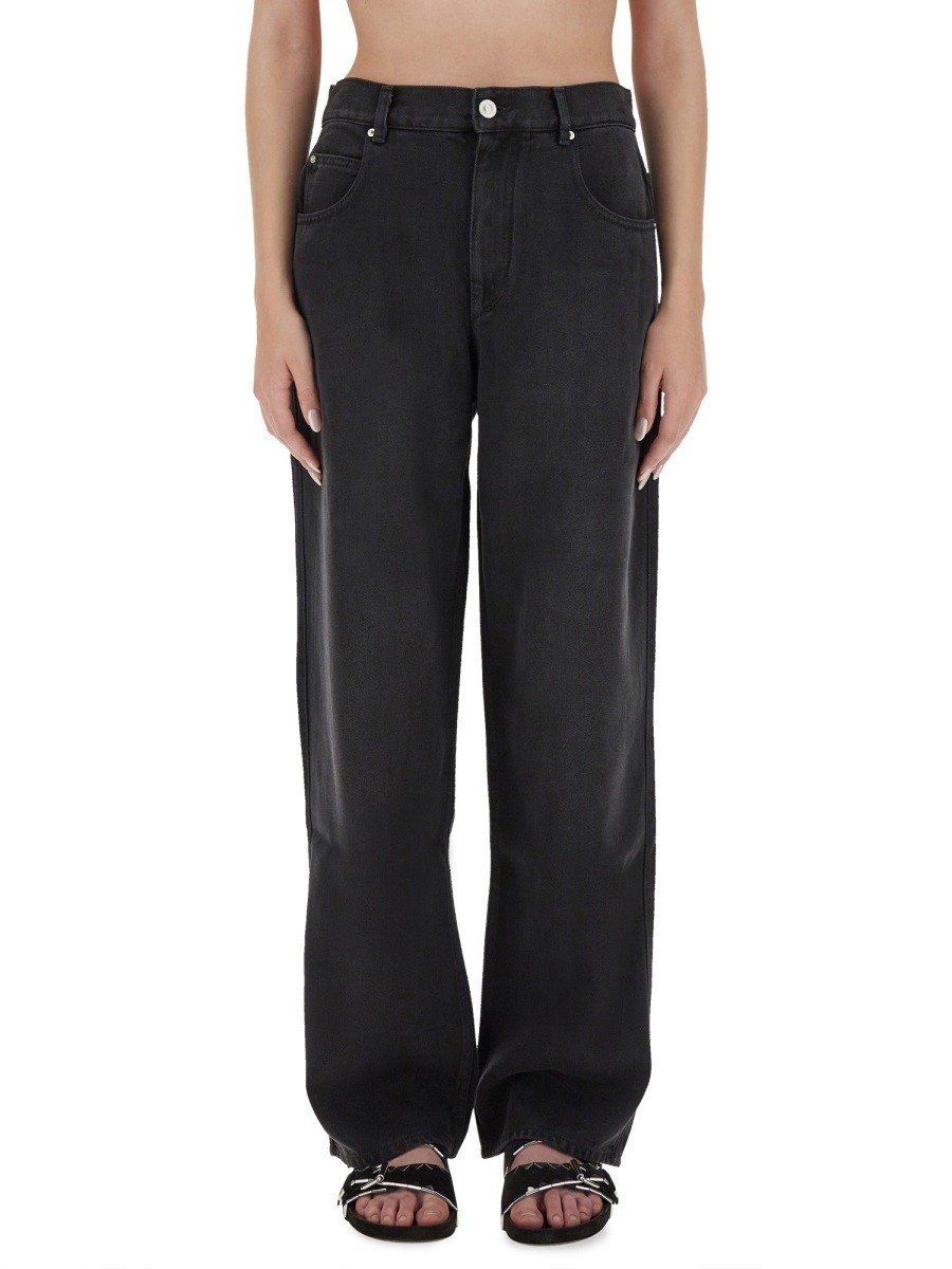 ٥ ޥ ISABEL MARANT ܥ ѥ ǥ ֥å Trousers 373033 BLACK  ̵...