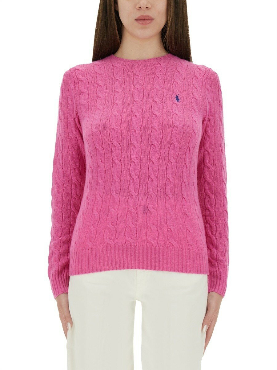 【本日ポイント4倍!!】 ラルフローレン POLO RALPH LAUREN セーター ニットウェア レディース ピンク Knitwear 362213 PINK 関税 送料無料 ラッピング無料 2025AW elのサムネイル