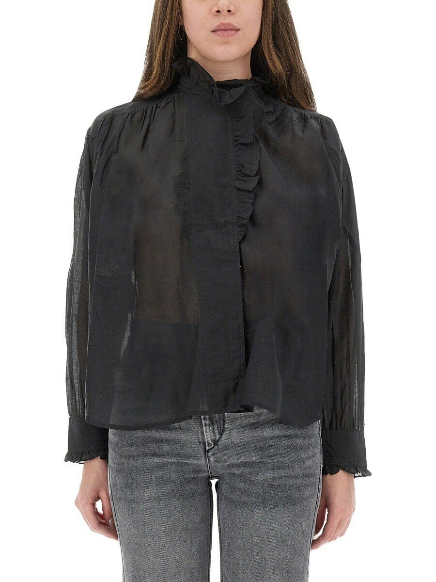 マラン エトワール MARANT ETOILE シャツ レディース ブラック Shirts 3679