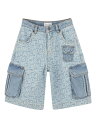 マーク ジェイコブス MARC JACOBS ショートパンツ パンツ ショーツ ボーイズ ブルー Shorts 350183 DENIM 関税 送料無料 ラッピング無料 2025SS el