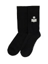 マラント MARANT 靴下 ソックス メンズ ブラック Socks 365840 BLACK 関税 送料無料 ラッピング無料 2025AW el