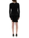 【1000円OFFクーポン配布中!!】 モスキーノ ジーンズ MOSCHINO JEANS セーター ニットウェア レディース ブラック Knitwear 376491 BLACK 関税 送料無料 ラッピング無料 2025AW el