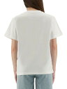 【1000円OFFクーポン配布中!!】 モスキーノ ジーンズ MOSCHINO JEANS ポロシャツ Tシャツ レディース ホワイト T-shirts and polo shirts 375304 WHITE 関税 送料無料 ラッピング無料 2025AW el