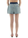 モスキーノ ジーンズ MOSCHINO JEANS デニムショーツ ショーツ レディース Denim shorts 375628 AZURE 関税 送料無料 ラッピング無料 2025AW el