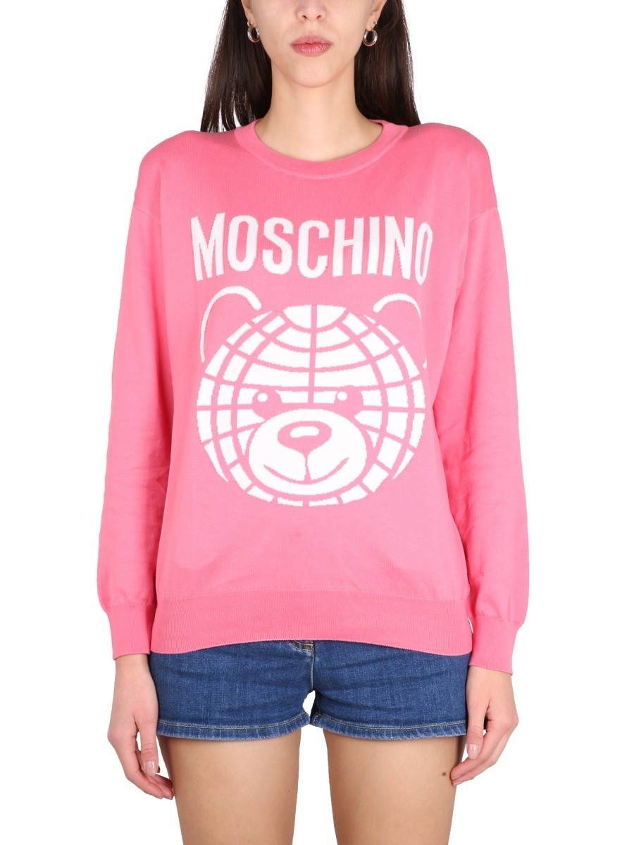 MOSCHINO モスキーノ ピンク PINK ニットウェア レディース 春夏2023 273370 【関税・送料無料】【ラッピング無料】 el