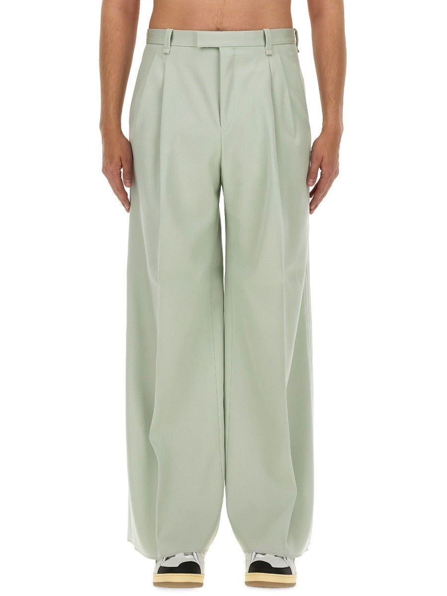 Х LANVIN ܥ ѥ  ꡼ Trousers 274483 GREEN  ̵ åԥ̵ 202...