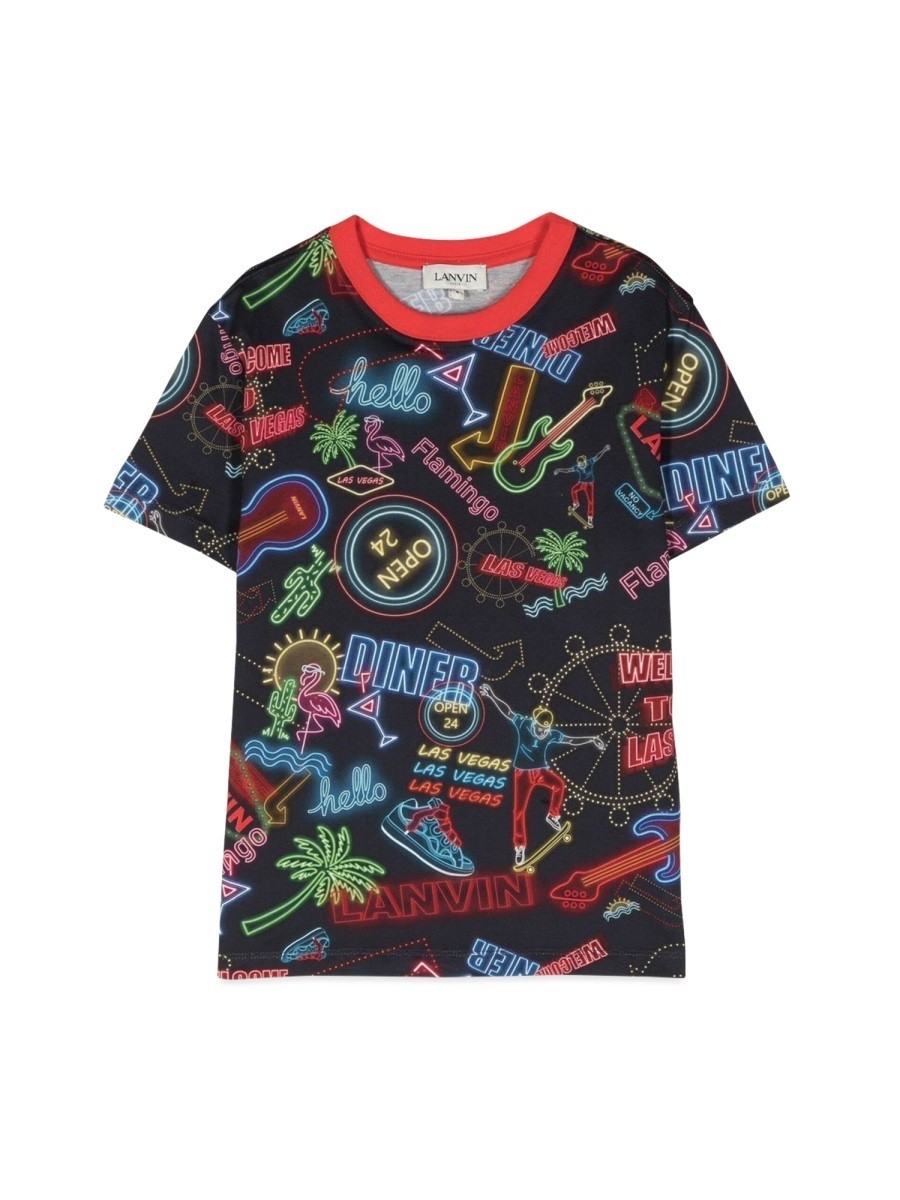 Х LANVIN ݥ ȥåץ ܡ Polo shirts 275459 MULTICOLOUR  ̵ å...