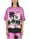 【本日ポイント4倍!!】 パーム エンジェルス PALM ANGELS シャツ レディース パープル Shirts 274832 PURPLE 関税 送料無料 ラッピング無料 2023SS el