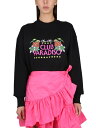 【本日ポイント4倍!!】 エムエスジーエム MSGM トレーナー レディース ブラック Sweatshirts 280035 BLACK 関税 送料無料 ラッピング無料 2023SS el