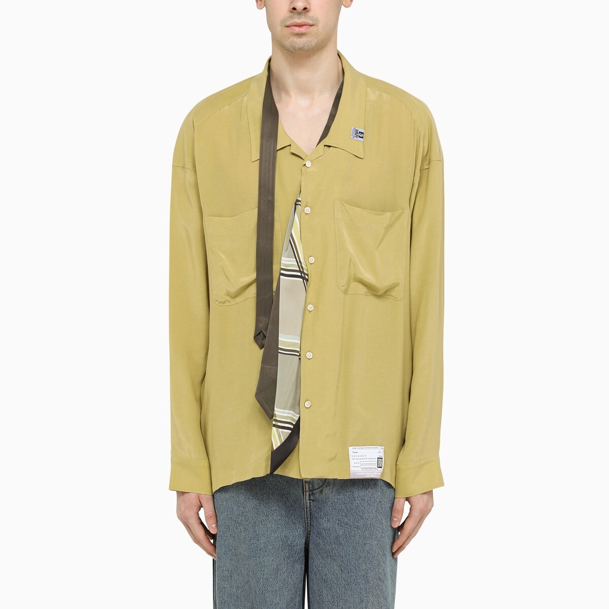MAISON MIHARA YASUHIRO メゾン ミハラヤスヒロ Green トップス メンズ 春夏2023 B10SH191CO/M_MIHAR-GREE 【関税・送料無料】【ラッピング無料】 ffのサムネイル