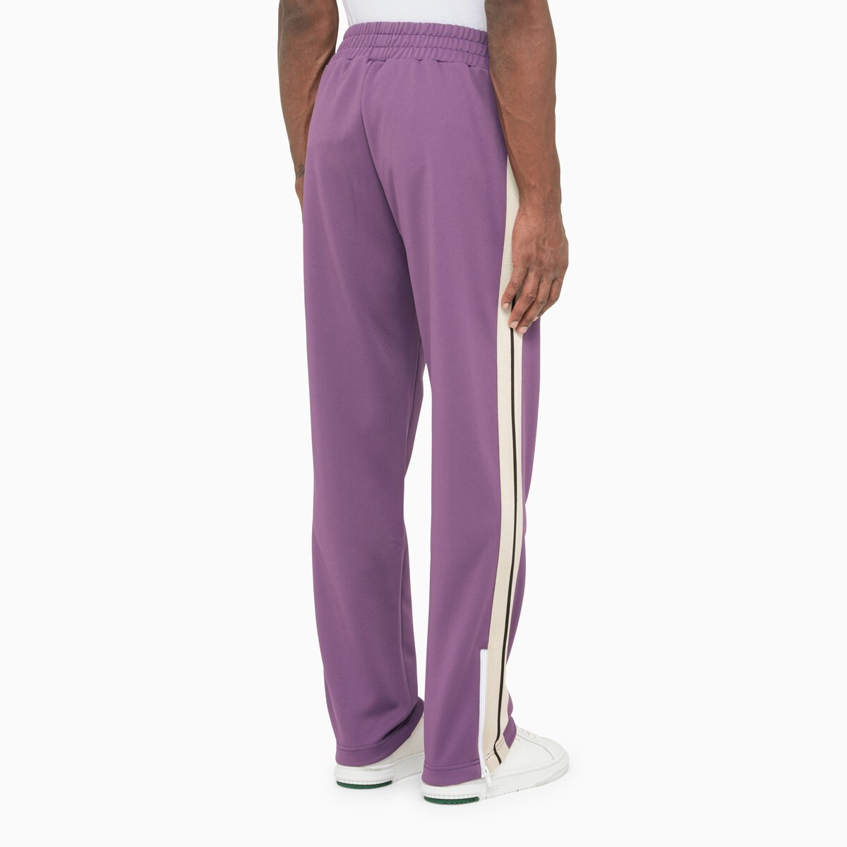 得価在庫 PALM ANGELS パーム エンジェルス Purple パンツ メンズ 秋冬2022 PMCJ001F22FAB002/L_PALMA-3703 ff:BRANDSHOP・クラージュ店 数量限定得価