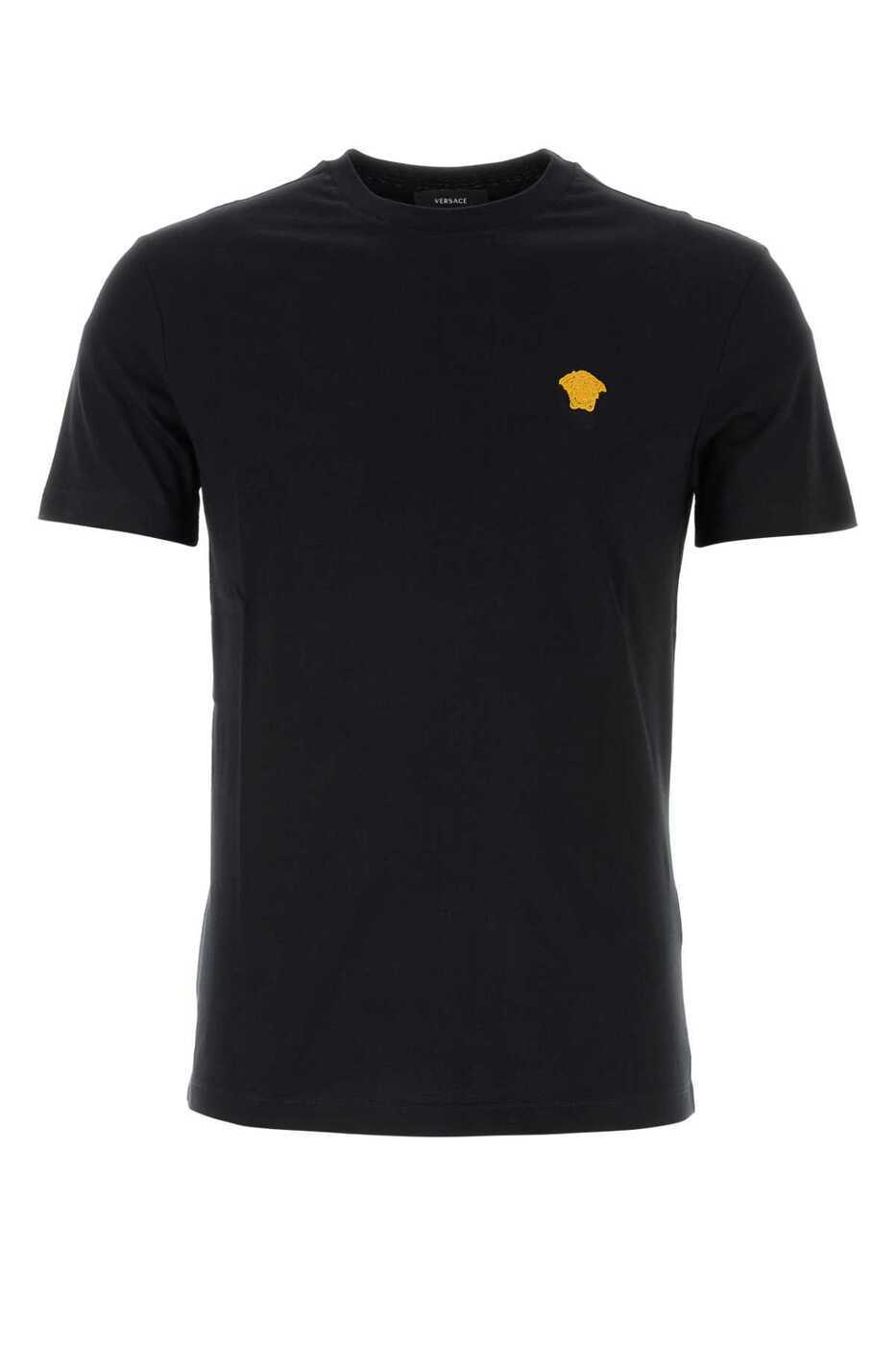 ݥȺ4!! 륵 VERSACE T  ֥å T-shirts 10084811A08489 1B...